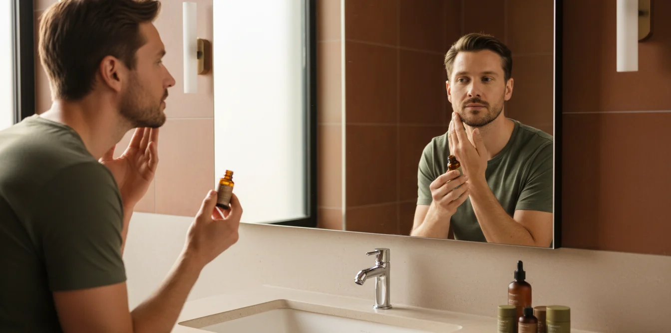 Acné adulte homme : pourquoi tu as encore des boutons à 30 ans (et comment les traiter)