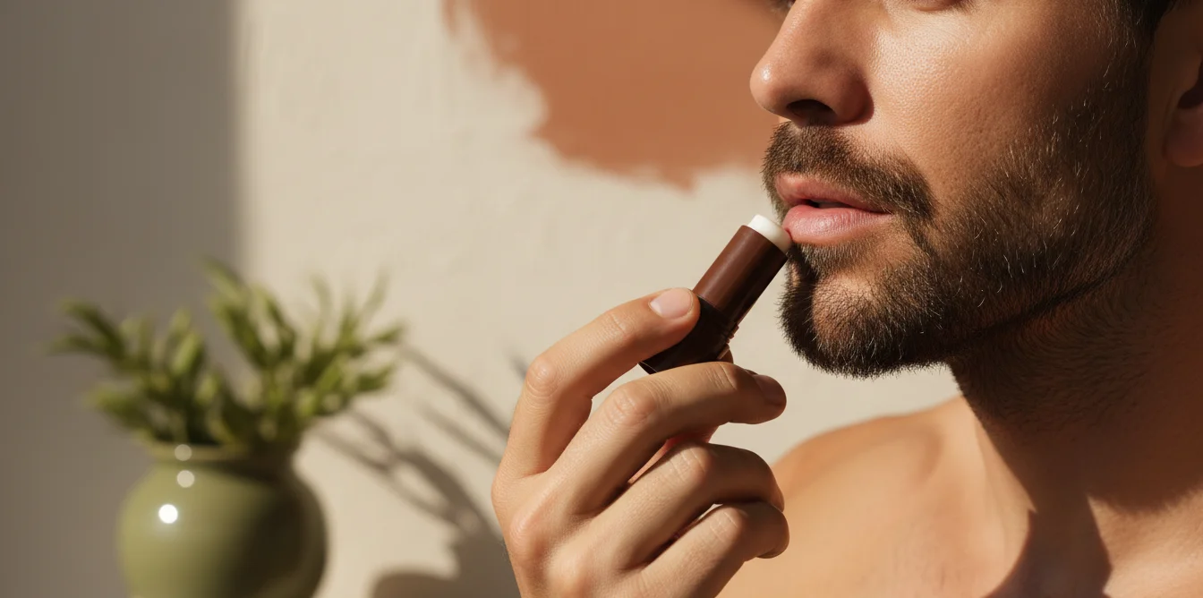 Baume à lèvres homme : le guide pour arrêter d'avoir les lèvres pétées
