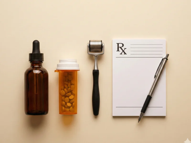 Les traitements efficaces contre la calvitie : minoxidil, finastéride, dermaroller