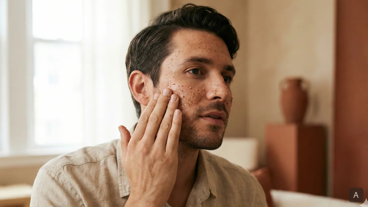 Gommage visage homme : pourquoi, comment et les meilleurs produits